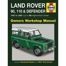 Land Rover Defender service manual - Haynes Manual - DA3035